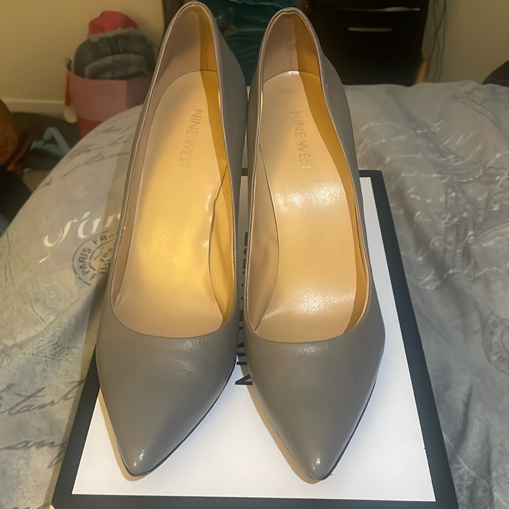 Grey Pumps, Nine West